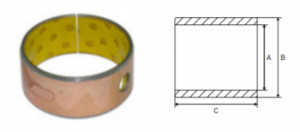 Bucsa 35x39x30 mm pentru autoutilitara ANTEO