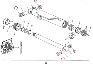Bucsa brat telescopic Manitou 501899 - Img 2