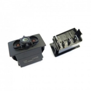 Buton intrerupator faruri 12V pentru buldoexcavator JCB 3CX 4CX