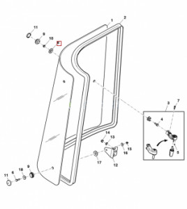 Butuc roata Manitou 109483