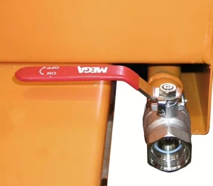 Container deseuri pentru manevrat cu caruciorul 0.3mc Bauer SGU-RZ-30 - Img 4