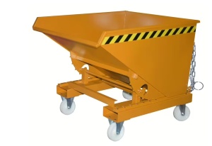 Container rabatabil pentru furcile stivuitorului - 0.275 mc - 750kg - BAUER Expo 275 - Img 3