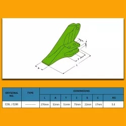 Dinte cupa Caterpillar 85801376 - Img 2