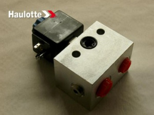 Distribuitor hidraulic pentru cilindru ridicare nacela foarfeca diesel Haulotte DX / RTE