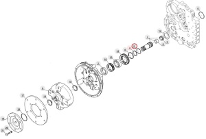 Etansare cutie viteze Manitou 449431 - Img 3