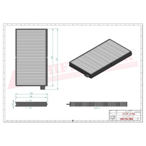 Filtru de polen SC80048, SC 80048 compatibil Hyundai - Img 2