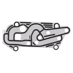 Garnitura JCB Gasket for the solenoid valve the gearbox 813/10175