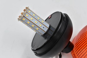 Girofar cu led 12-24V cu soclu mic LMB030 - 3 ani garantie - Made in UK - Img 2