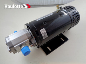 Grup motor electric si pompa hidraulica nacela Haulotte Optimum si Compact.