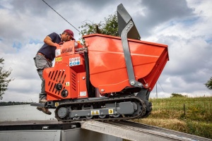 Kit bena basculabila pentru minidumper cu senile Stark 8 - Img 4