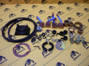 Kit garnituri starter motor pentru buldoexcavator JCB