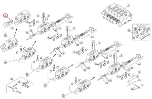 Kit reparatie cilindru hidraulic Manitou 476318 - Img 3