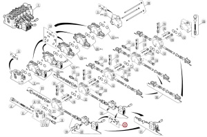 Kit reparatie cilindru hidraulic Manitou 604629 - Img 3
