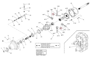 Pinion diferential Manitou 562481