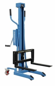 Platforma ridicare cu manivela 80kg, H 1100 mm Hanselifter HWHH80 - Img 1