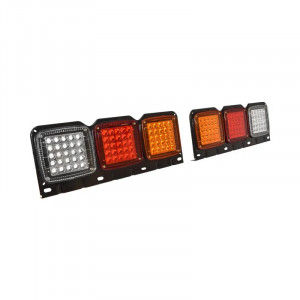 Set lampi spate camion cu LED 550×200 12/24V - Img 2
