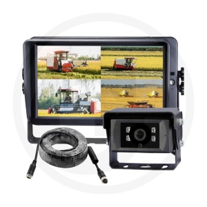Sistem video cu fir 12-24V, ecran 10"