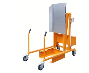 Statie golire europubele gunoi 120-240L cu functie electrohidraulica - Bauer MKS-12V - Img 3