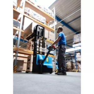 Transpalet electric cu catarg 1200kg 3000 mm - Hanselifter E-DH1230MG - Img 6