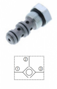 Valva cartus pt nacele JLG 120HX, 100SX, 100HX, 400RTS
