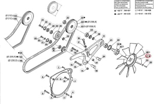 Ventilator radiator Manitou aftermarket 196007 - Img 2