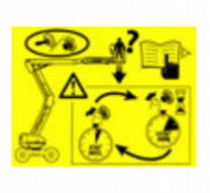 Autocolante nacele marca Manitou 150ATS2, 160ATJ, 160ATJ E3, 160ATJ PLUS