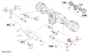 Bieleta directie Manitou 944249 - Img 1