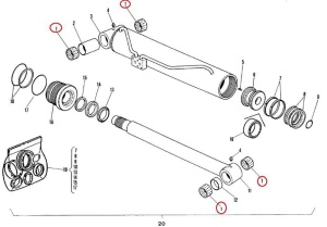 Bucsa brat telescopic Manitou 501899
