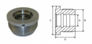 Cap cilindru trapa hidraulica 40/70/80/45 mm pentru camion Bar CARGOLIFT
