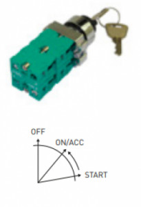 Contact pe 3 pozitii nacele Haulotte HA20P, HA26P, COMPACT10DX