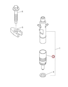 Duză injector Manitou 702282