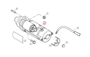 Electromotor Manitou 796729