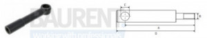 Extensie cilindru 260xM35x30x285 mm lift hidraulic ZEPRO MAMMUT LIFT