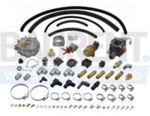 Kit carburator si vaporizator utilizat pe Toyota benzina Toyota + LPG cu motor 4P + 5R stivuitor LPG