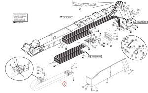 Lant brat telescopic Manitou 584850 - Img 1