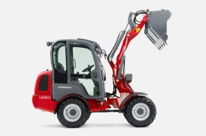 Mini incarcator frontal Weidemann Hoftrac 1280 - Img 1