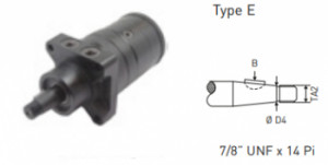 Motor hidraulic 165TA3918 pentru nacela Grove SM3248E