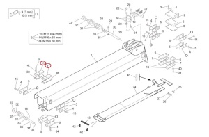 Patina brat telescopic Manitou 609526 - Img 2