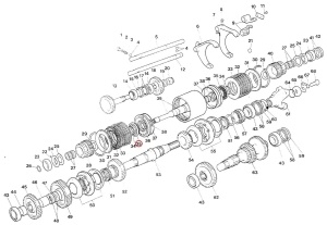 Piston ambreiaj cutie viteze Manitou 109662-AFTERMARKET - Img 3