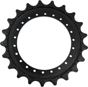 Roata motrica senila JCB dinti: 21 · gauri: 22 · pas: 190 mm Sprocket drive JS210 JRA0113