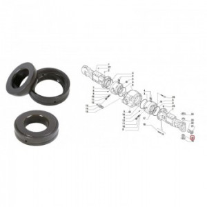Rulment inferior pivot buldoexcavator CASE 580