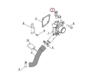 Senzor temperatură Manitou 52610431