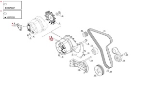 Alternator Manitou 52741320