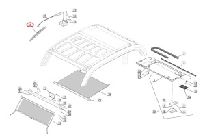 Ansamblu stergator Manitou 705950 - Img 3