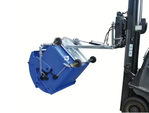 Atasament pentru basculare pubele gunoi 1100 litri Bauer Kippomat KM