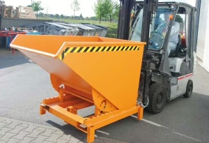 Bazin basculabil pt furcile de stivuitor Heavy Duty - 0.6mc, 4000kg - Bauer SK600