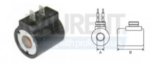 Bobina 12V 14x37,5 mm lift hidraulic RATCLIFF