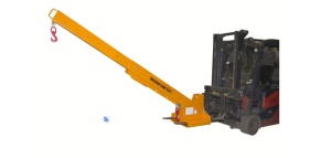 Brat prelungitor inclinabil si telescopabil pt stivuitor 2500kg Bauer KTH 2.5 - Img 5
