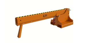 Brat prelungitor scurt si incliabil pt stivuitor 2500kg KTH-K-2,5 - Img 4