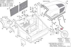 Broasca usa cabina Manitou 229876 - Img 3